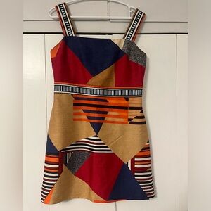 Beautiful colour block mini dress